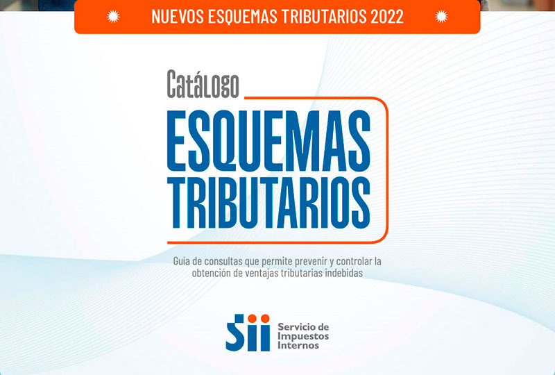 SII publica nueva versión del catálogo de esquemas tributarios